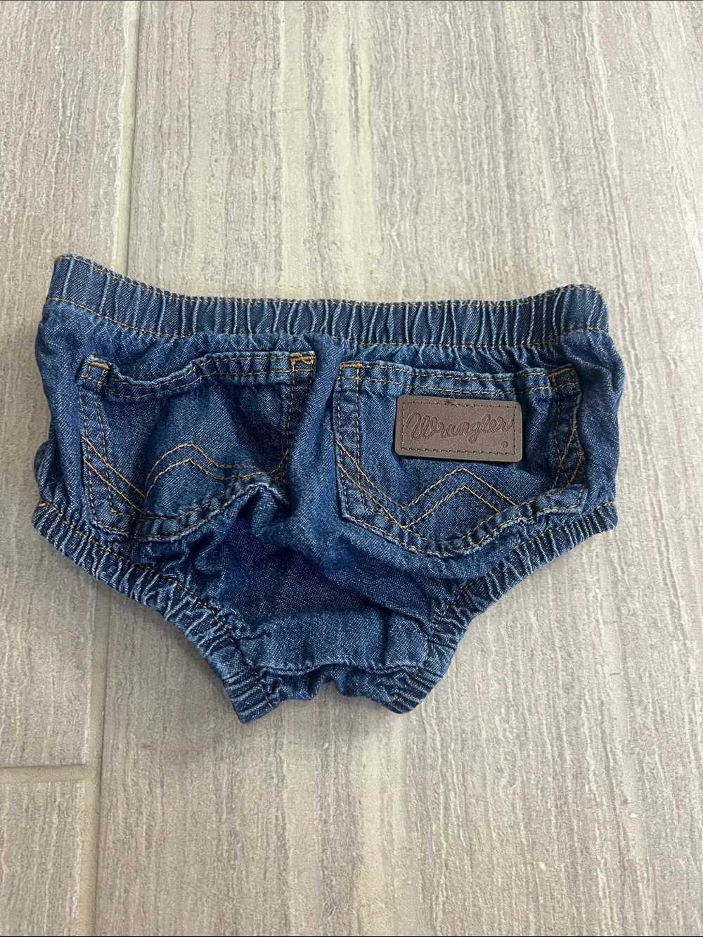 Wrangler Denim baby diaper bummies